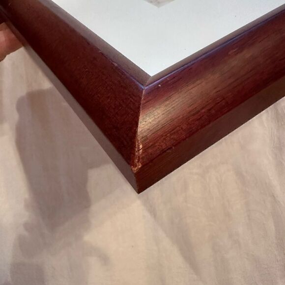 Art Watercolor Pastel Mountain Range Framed Signed Kay Hannah - Picture 12 of 12